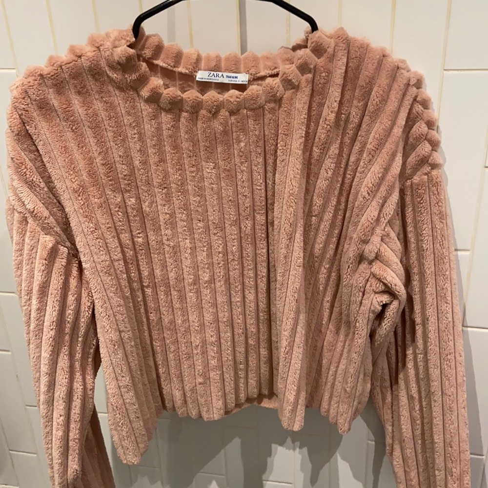 Pink Zara sweater